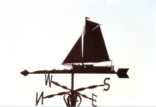 Cornish Crabber weather vane